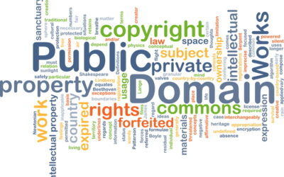 PUBLIC DOMAIN BECAME AN ISSUE THIS YEAR